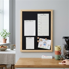 Magnetisk Opslagstavle til Kridt (30x40) - Boxdelux